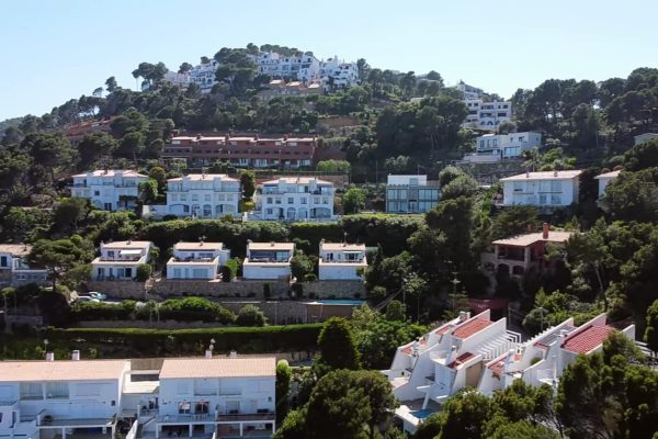 Vue de la résidence.