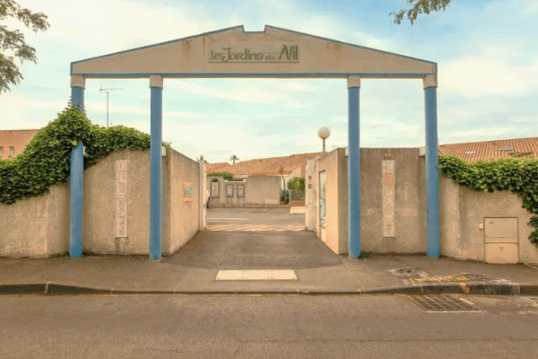 Entrée de la résidence